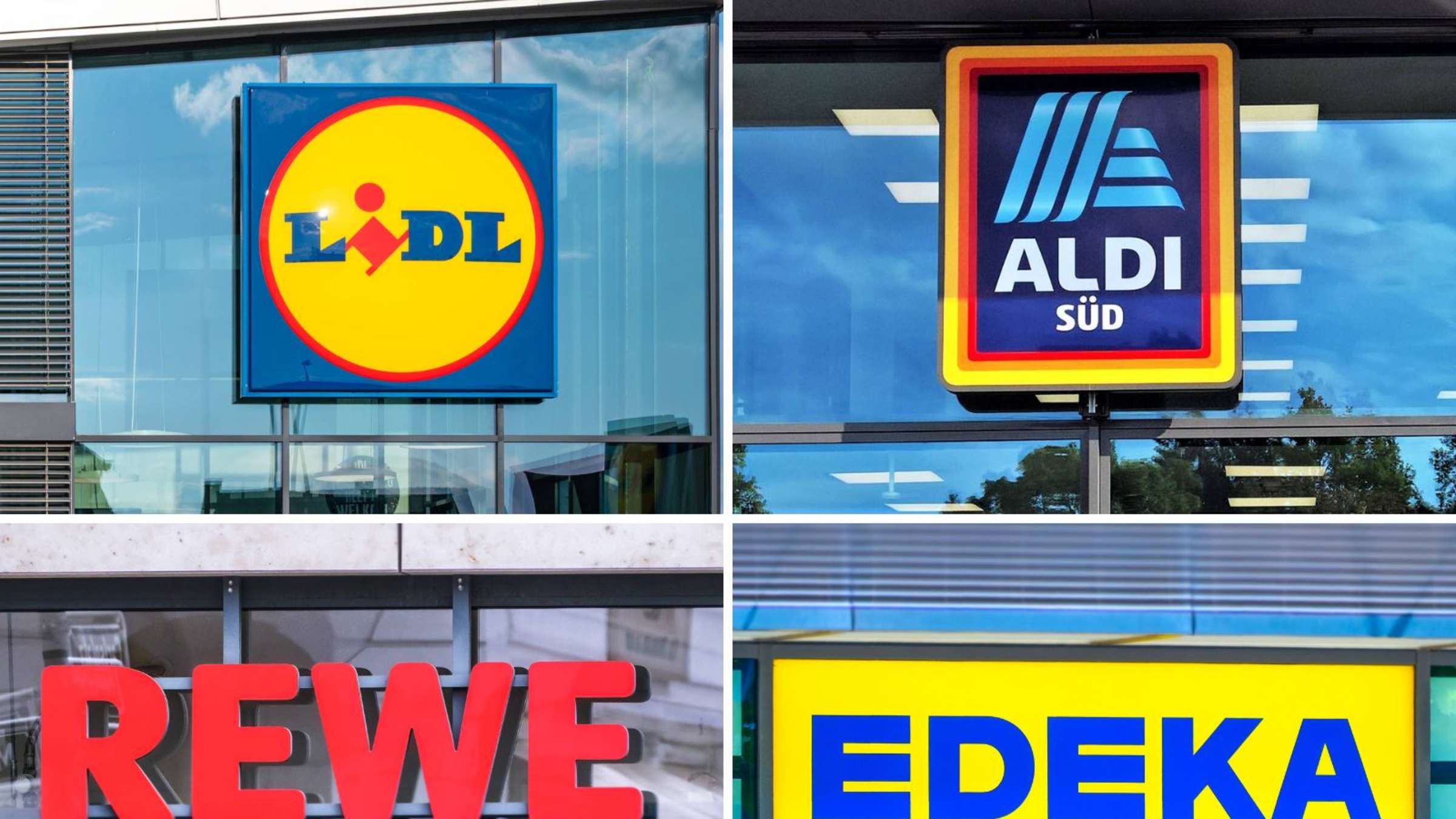 German Supermarkets - Rewe and Lidl
