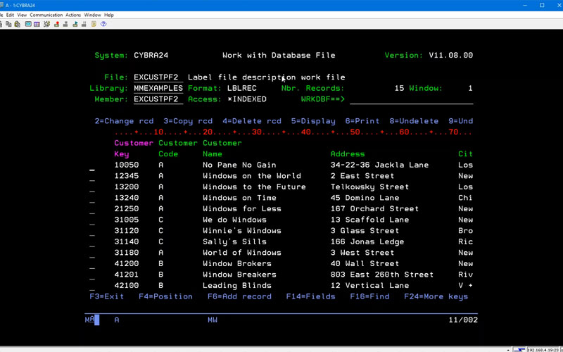 IBM Mainframe Financial Accounting